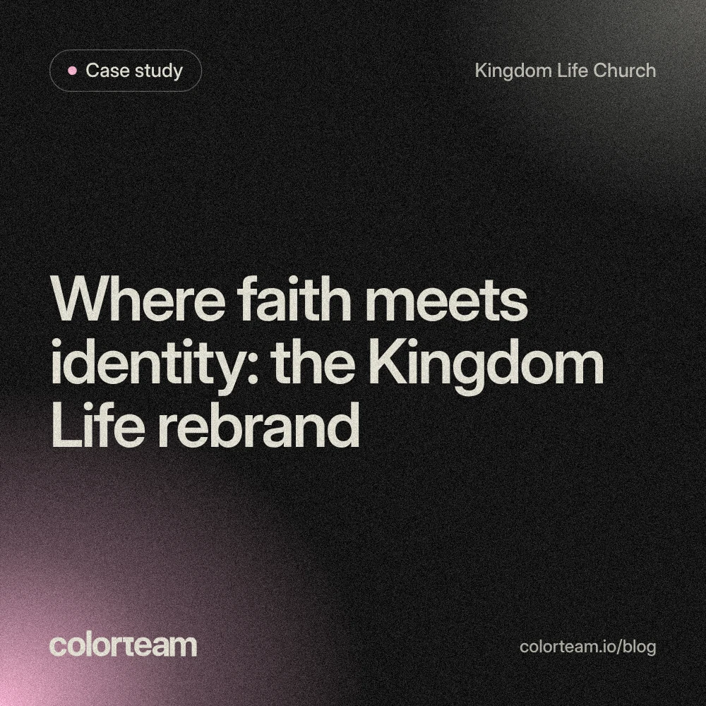 Where faith meets identity: the Kingdom Life rebrand