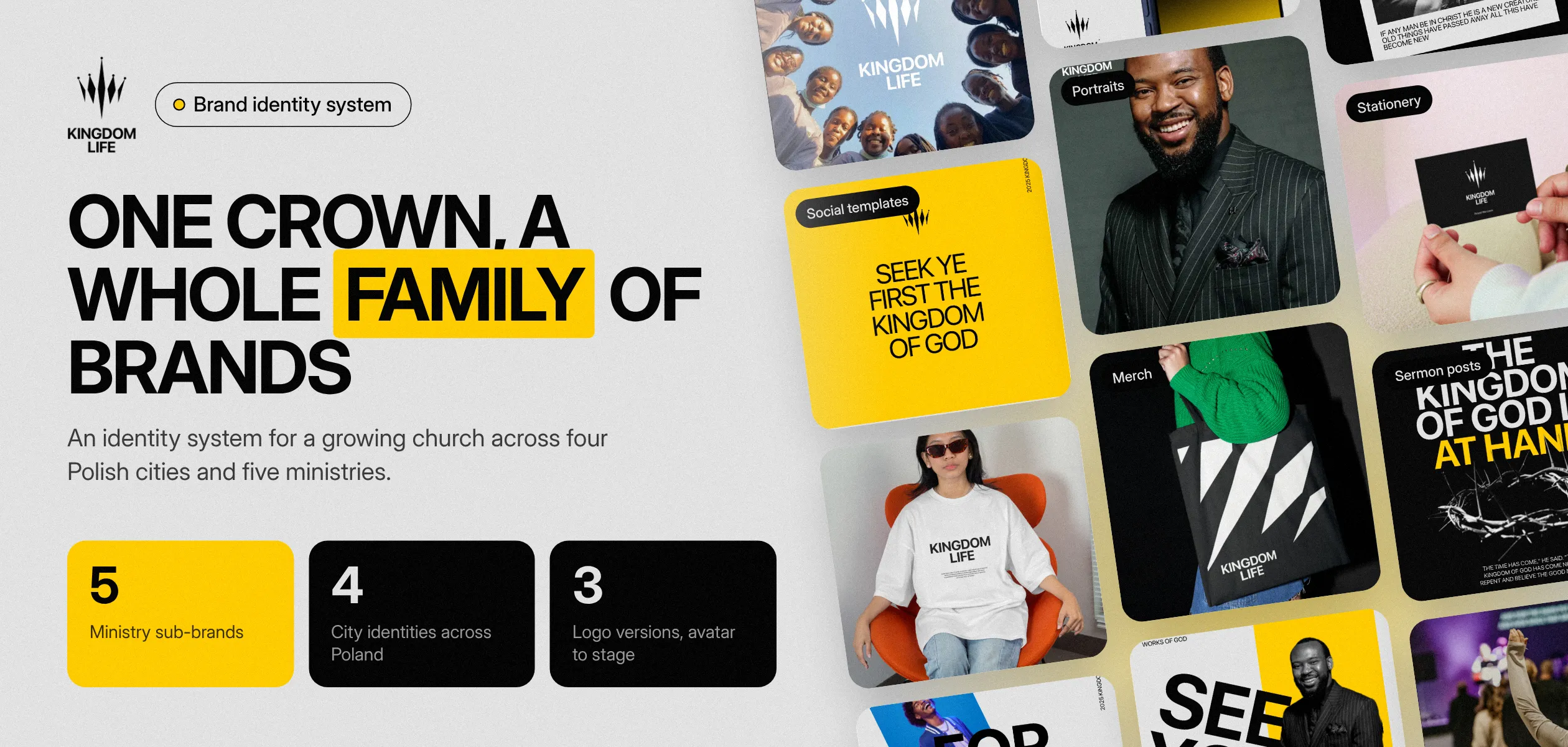 Kingdom Life Church case study: outcome and materials